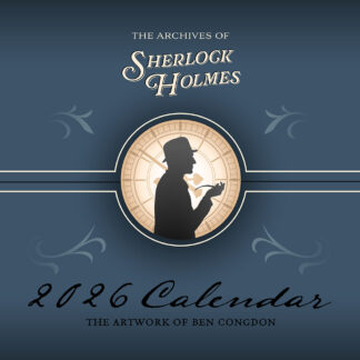 Signed Sherlock Holmes 2026 Illustration Calendar